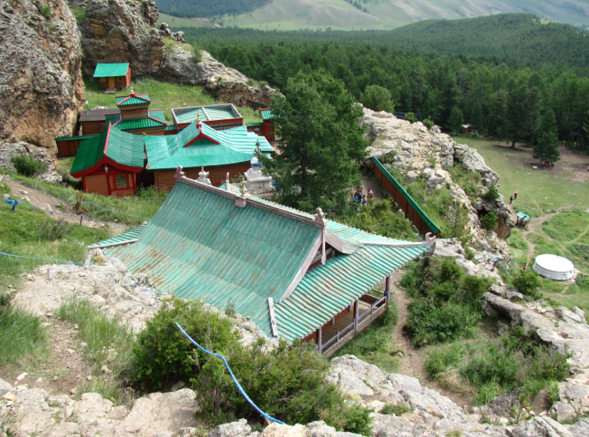 Tövkhön Monastery, Khangai Mountains, Övörkhangai, Mongolia